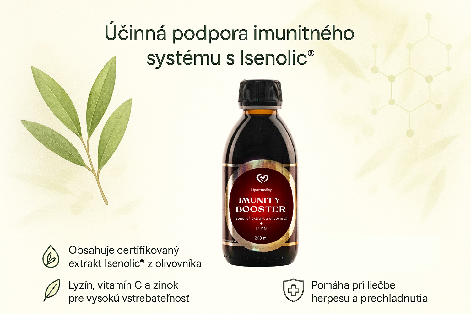 Zdravy svet Lipozomalny Imunity booster, 200 ml popis